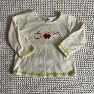 Y2K Toddler Apple Shirt